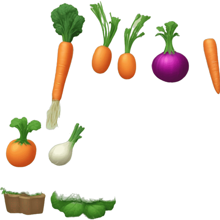 Vegetable garden emoji