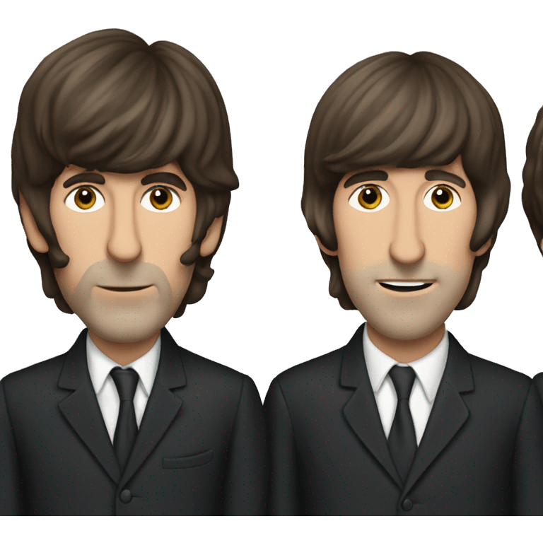 The Beatles band emoji