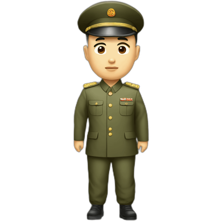 Kim jung un military emoji