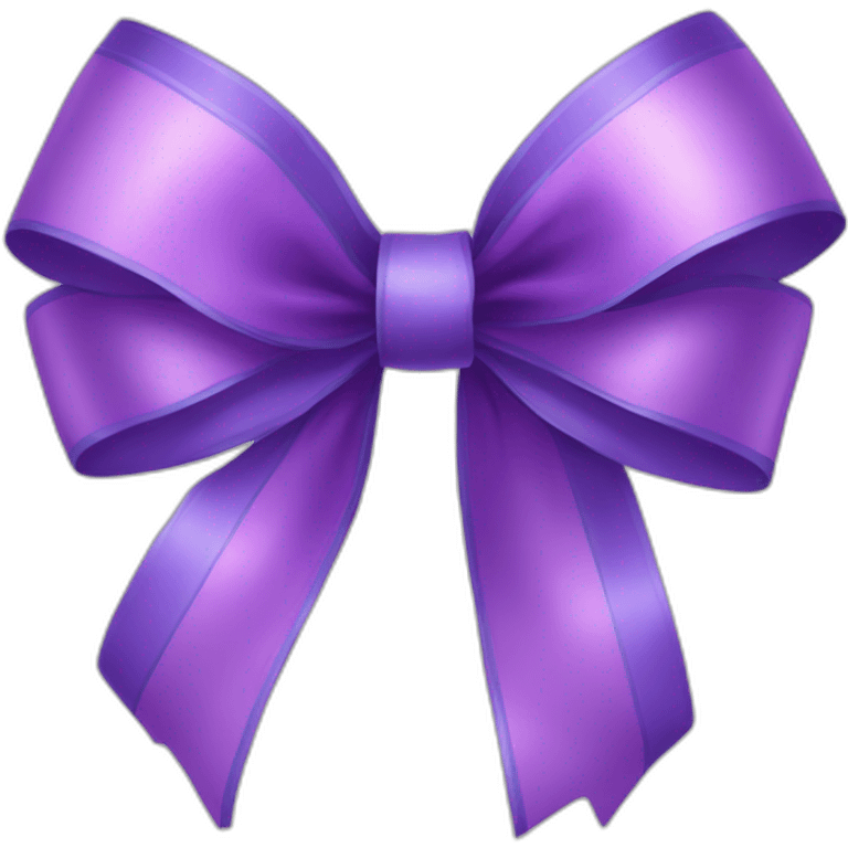 Aesthetic ribbon bow emoji