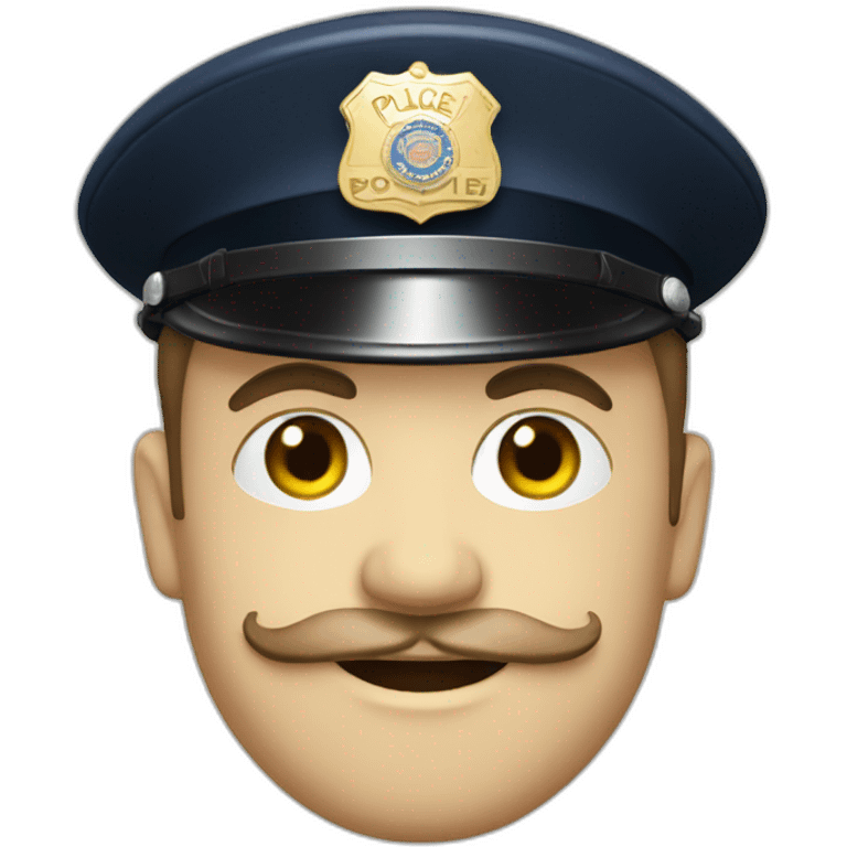 Vintage british police emoji