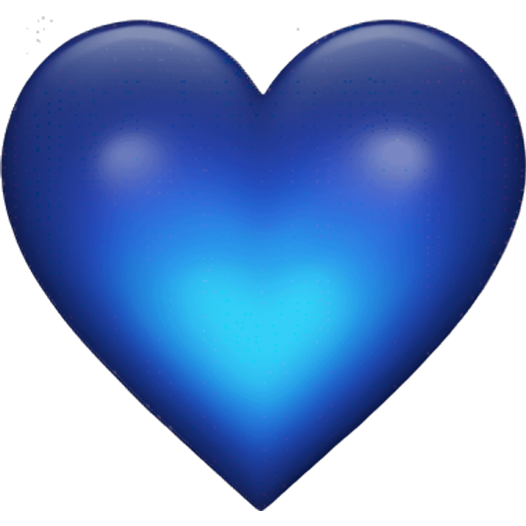 indigo heart emoji