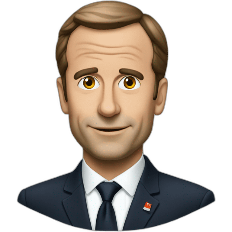 Macron president emoji  emoji