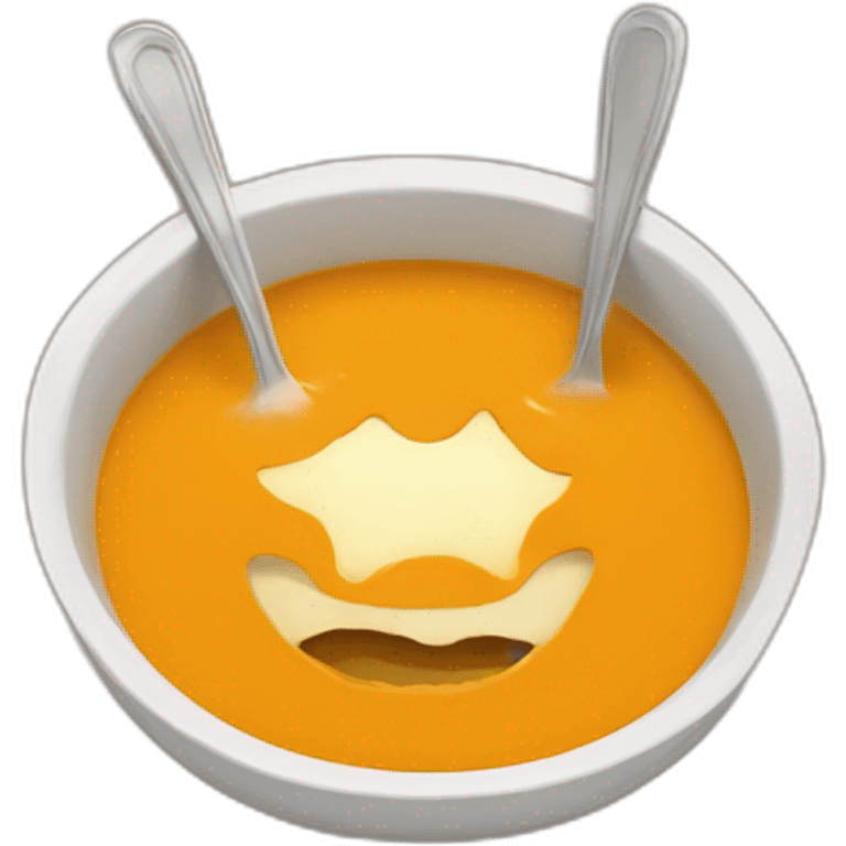 Pumpkin soup emoji