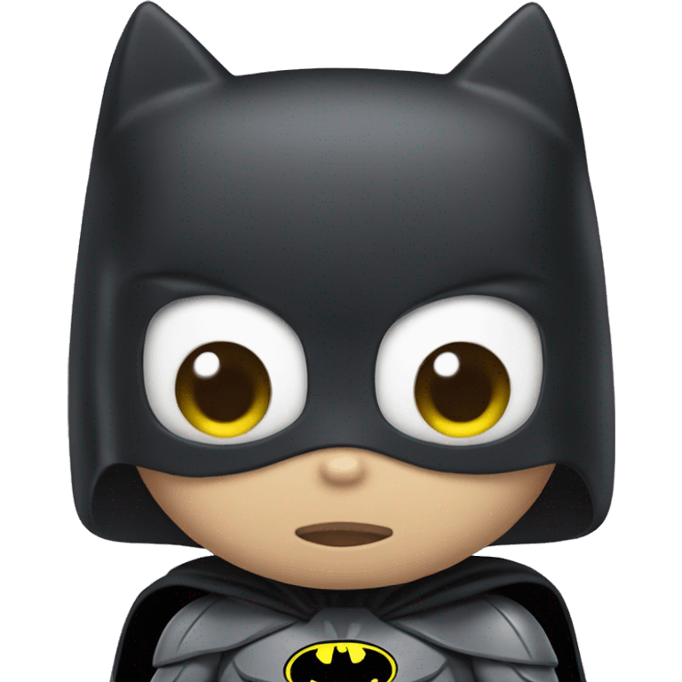 Hello kitty as Batman  emoji