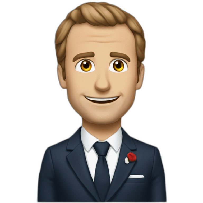 macron-faisant-un-doigt-d'honneur emoji