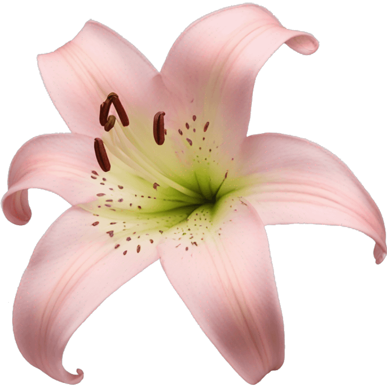 light pink lilium emoji