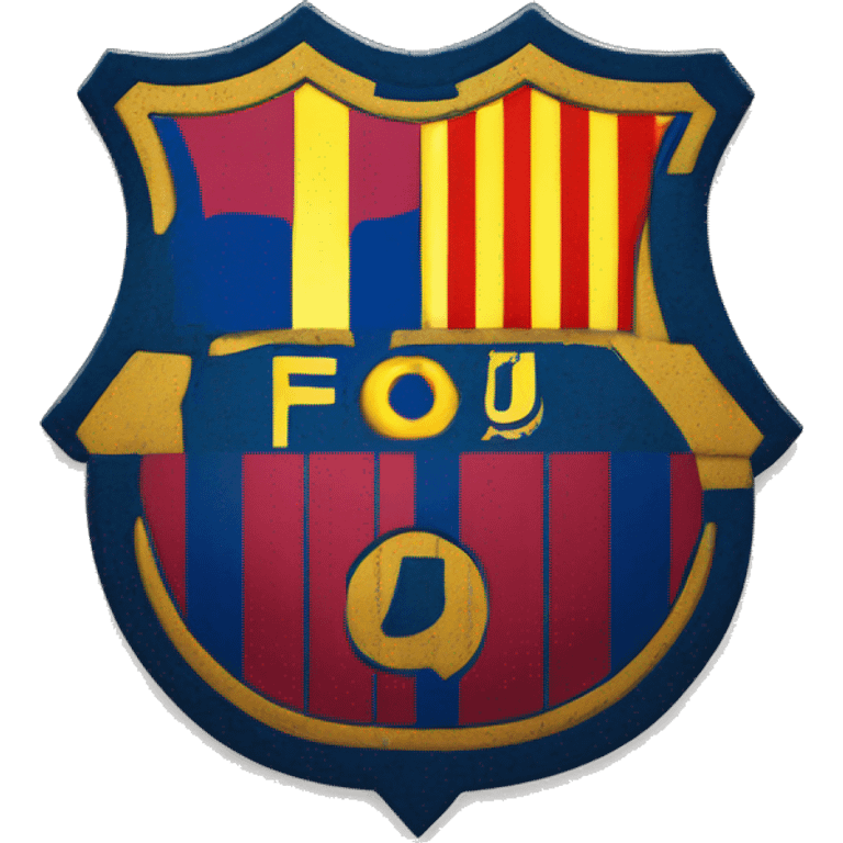 Escudo barça emoji