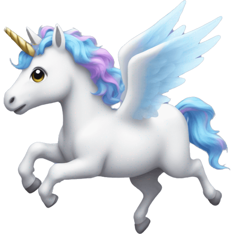 Flying unicorn emoji