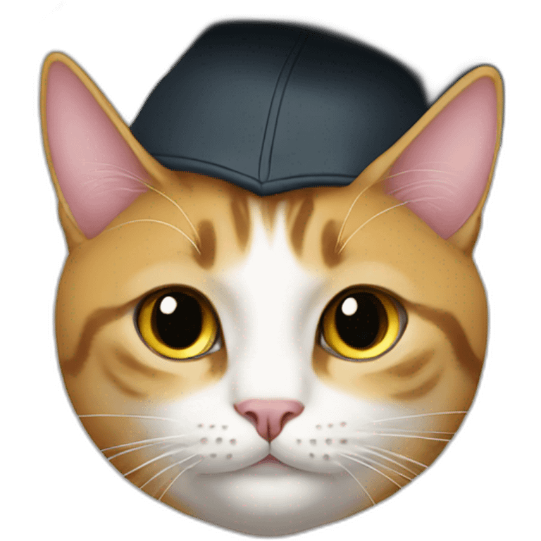 graduating-cat emoji