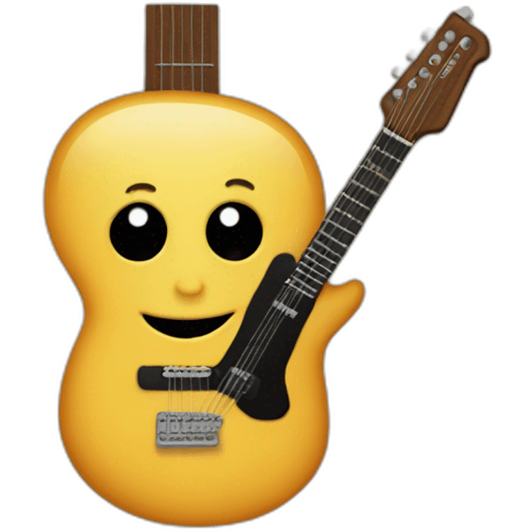 Guitard seule emoji