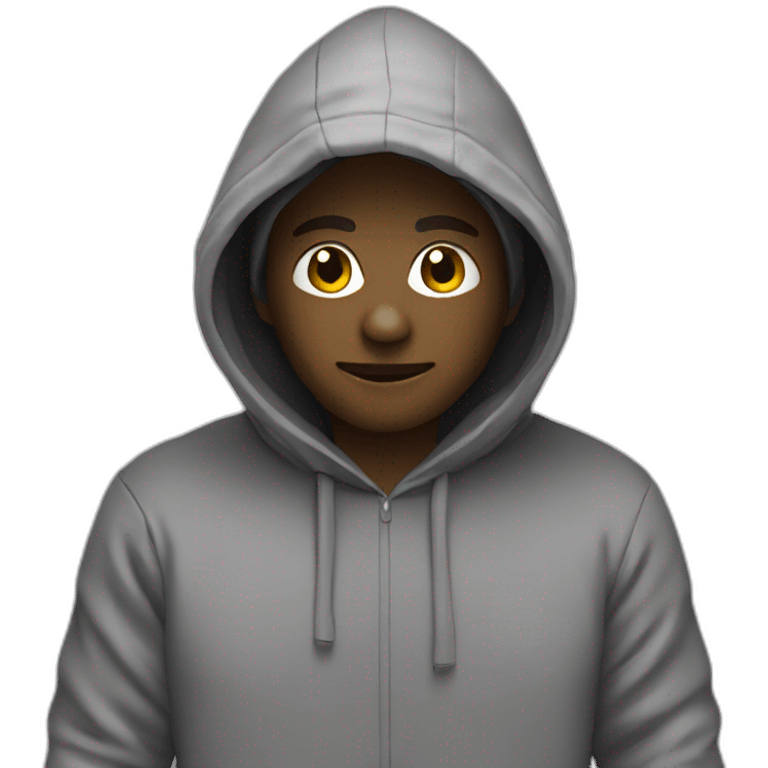 vim user in hoodie emoji