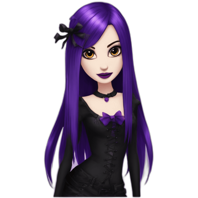 Elissabat-vampire-monsterhigh-goth-romantic-bangshair emoji