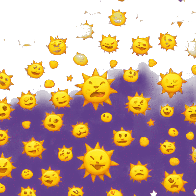 Sun cat  emoji