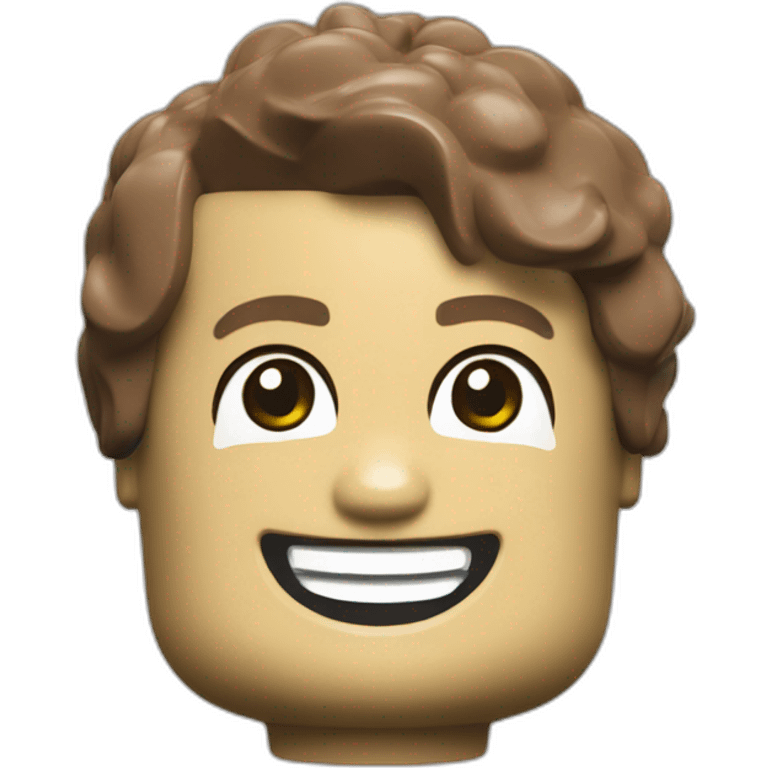 lego minifigurine smiling face emoji