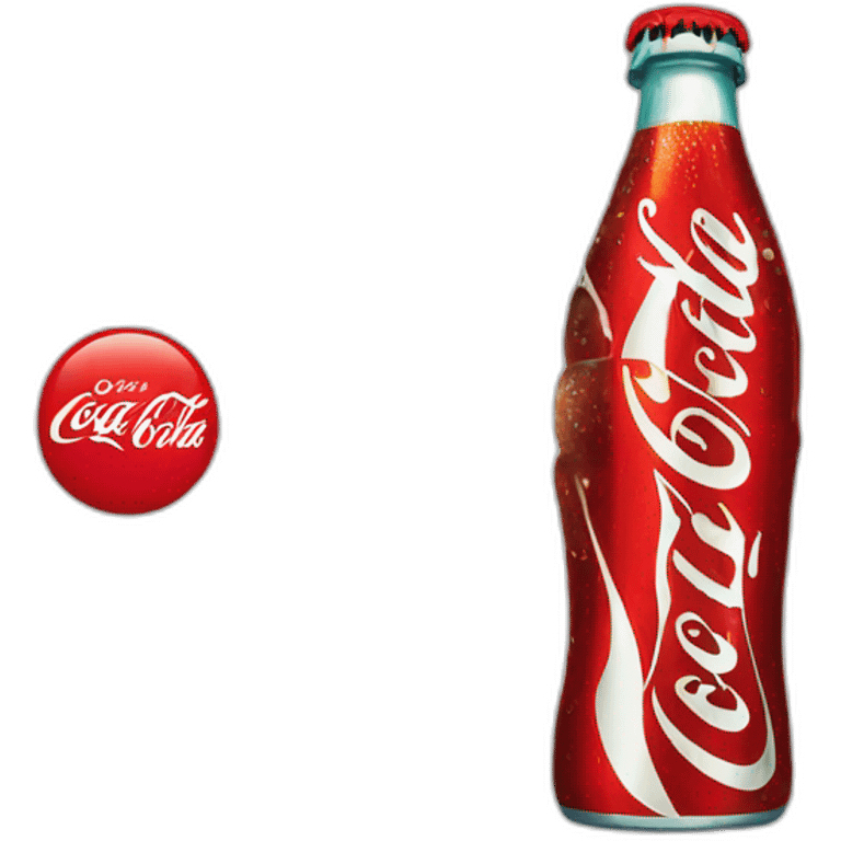 Coca cola  logo emoji