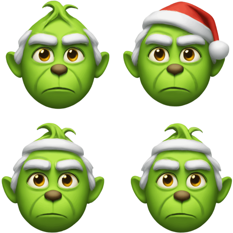 grinch with airpods emoji