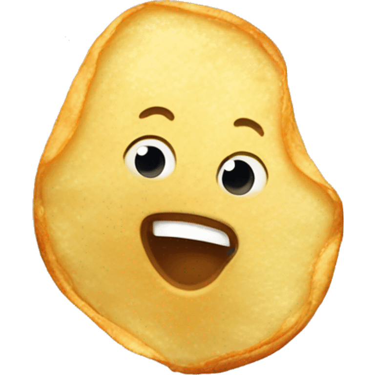 Potato chip emoji