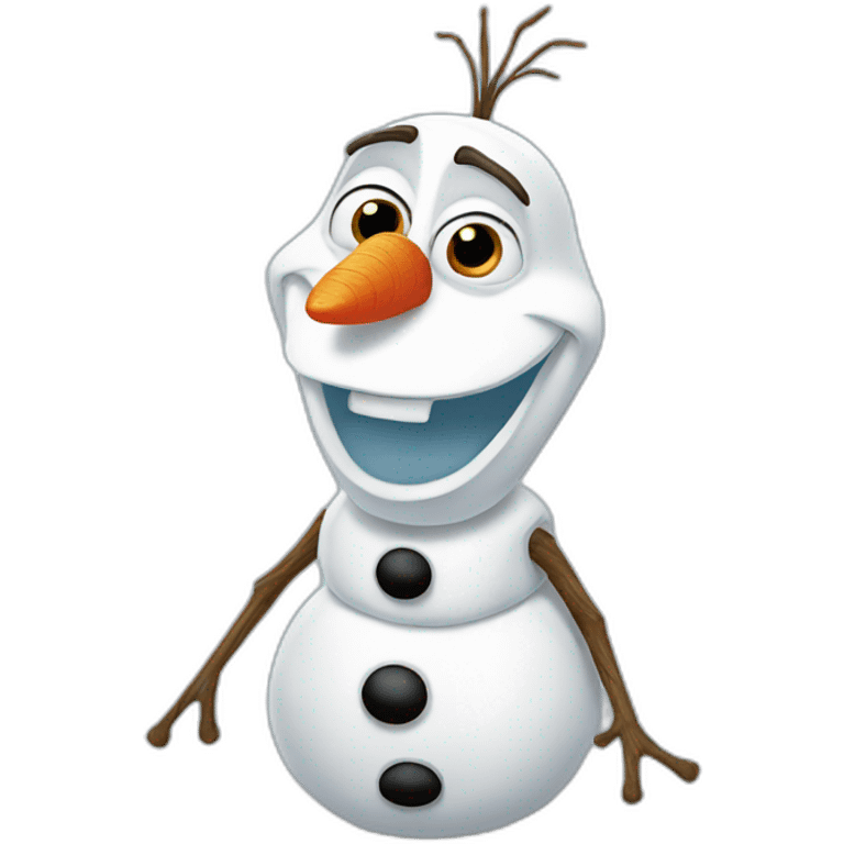 Olaf сумний emoji