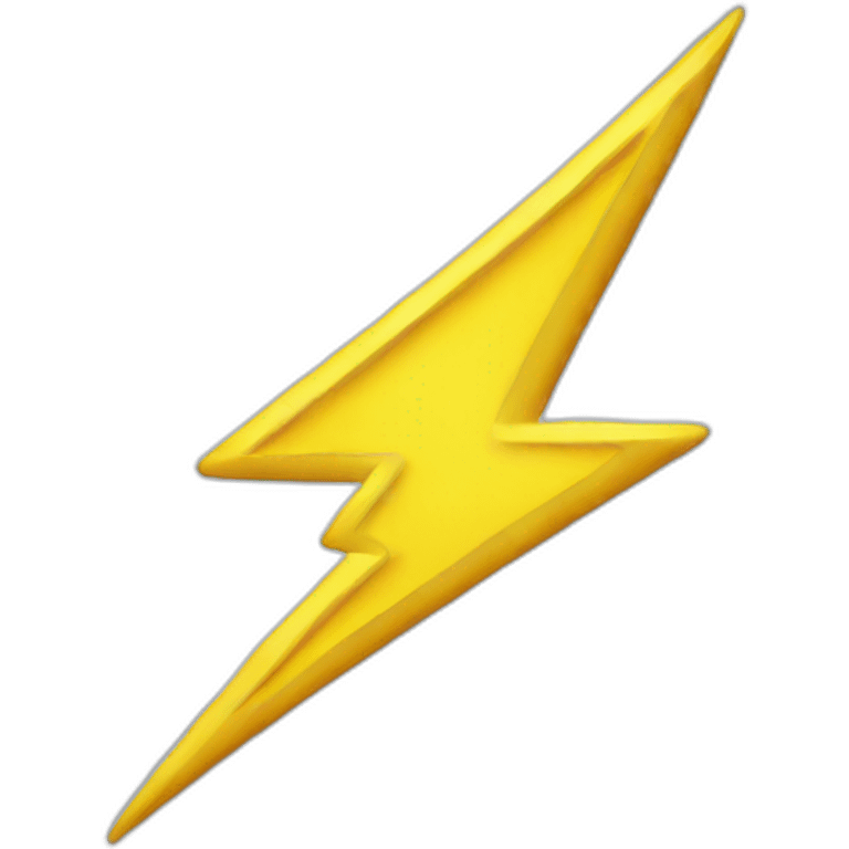 lightning bolt emoji