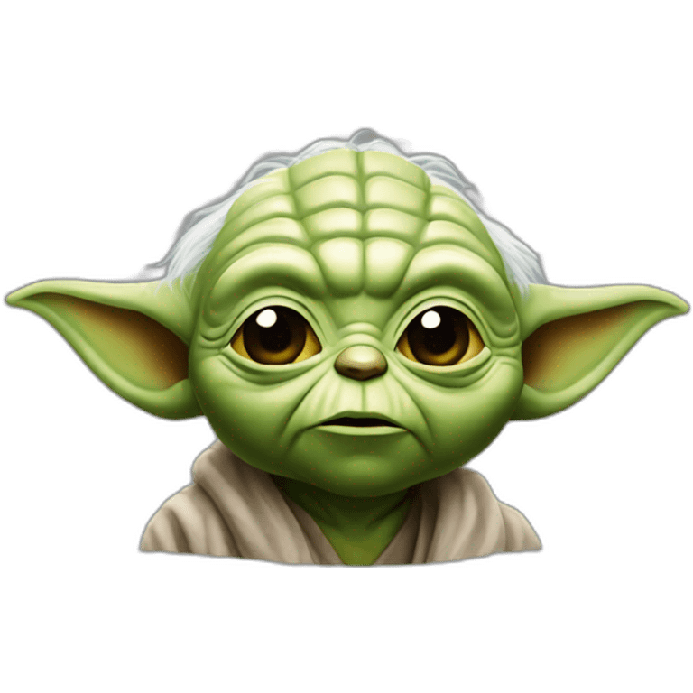 yoda qui fume emoji