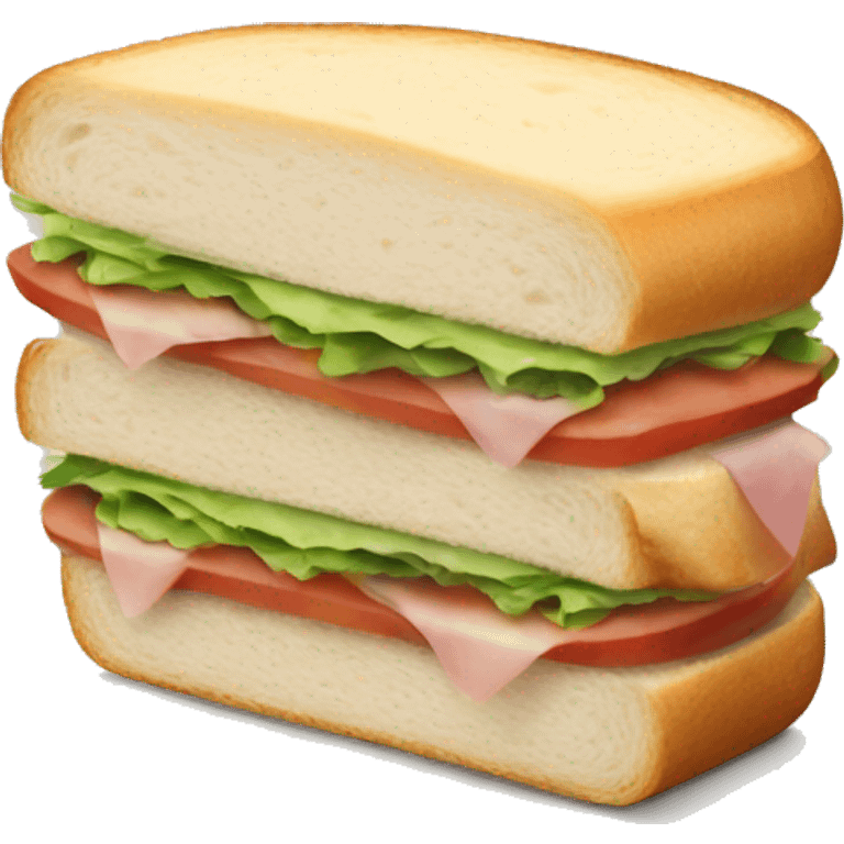 a sandwich with no bread emoji