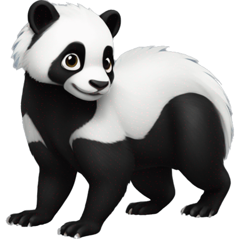 skunk-panda-hybrid full body emoji