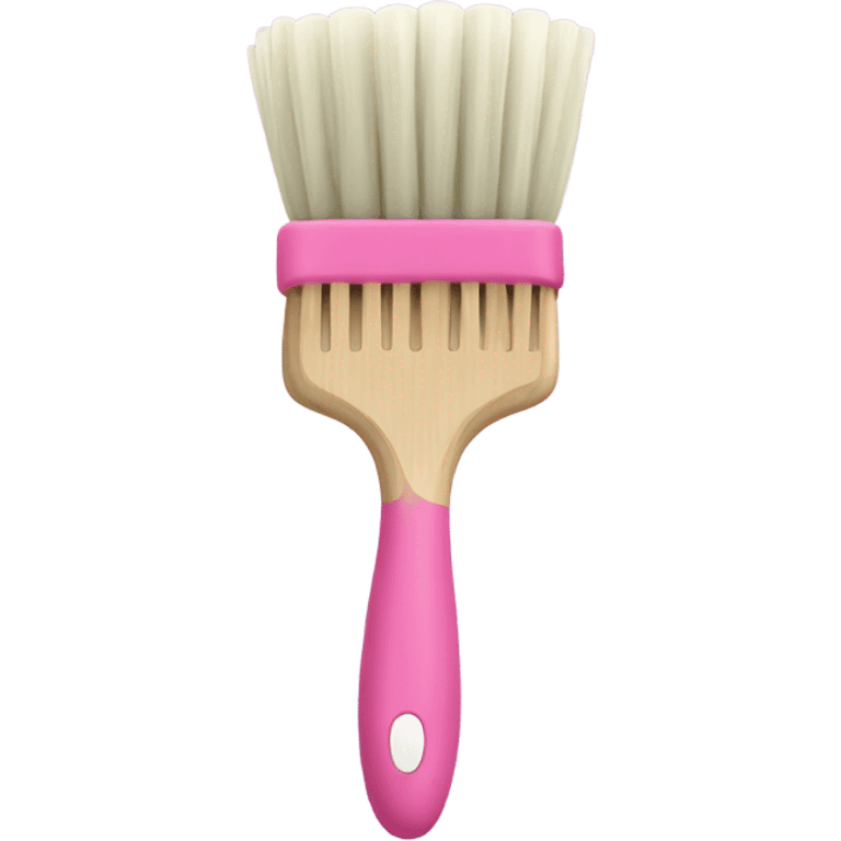 Brosse à dents rose emoji