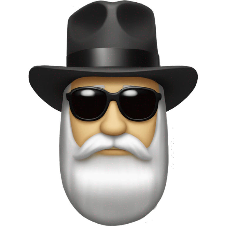 Zz top without hat emoji