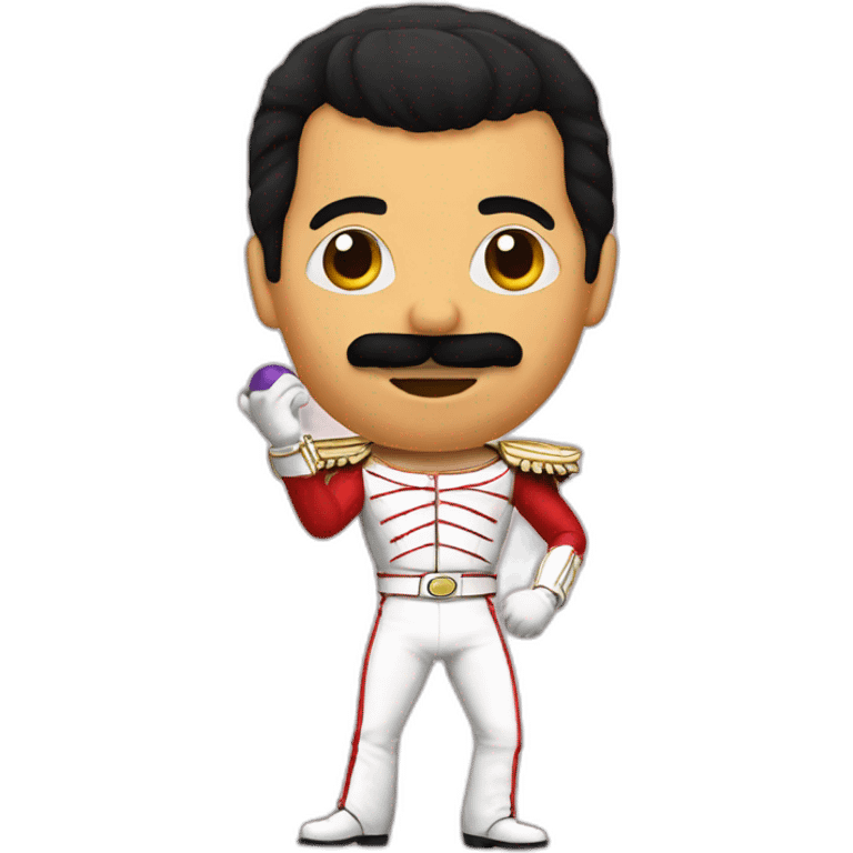 Freddie Mercury emoji