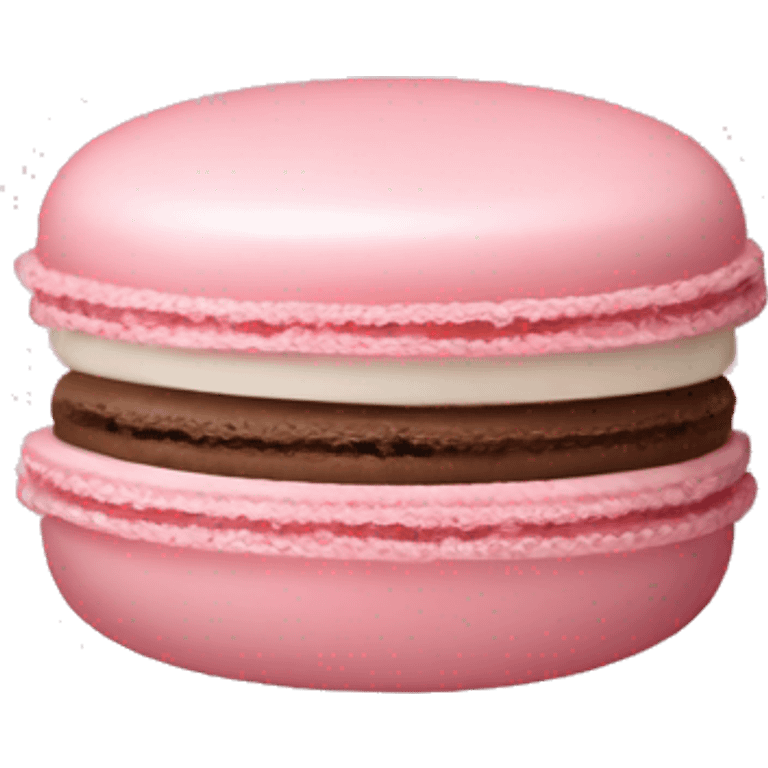 Light pink macaron emoji