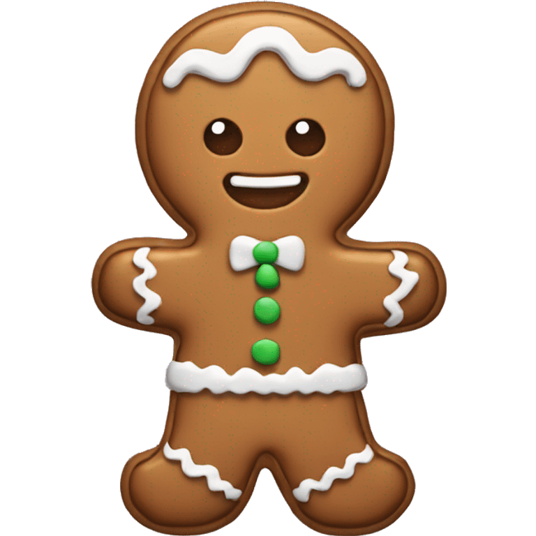 gingerbread cookie emoji