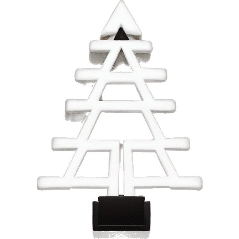 Chanel logo Christmas tree emoji