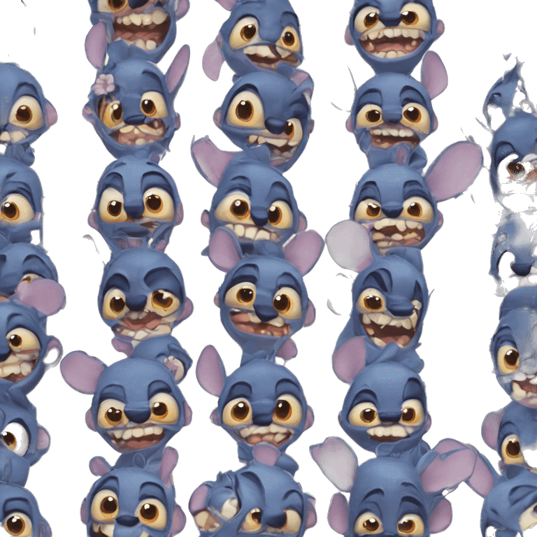 Stitch from lilo and stitch emoji