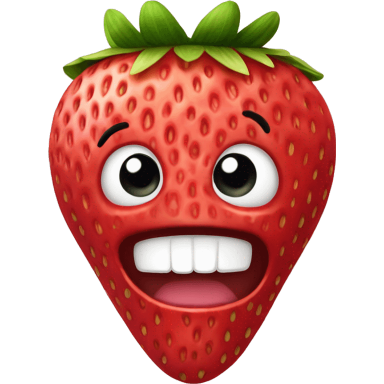 Strawberry Tanghulu emoji