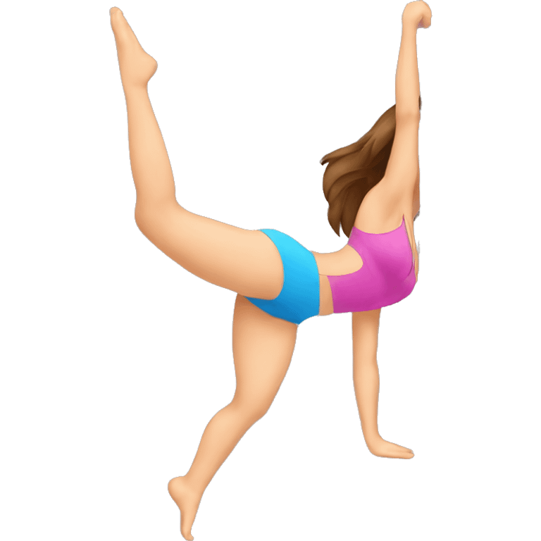 Pole fitness emoji