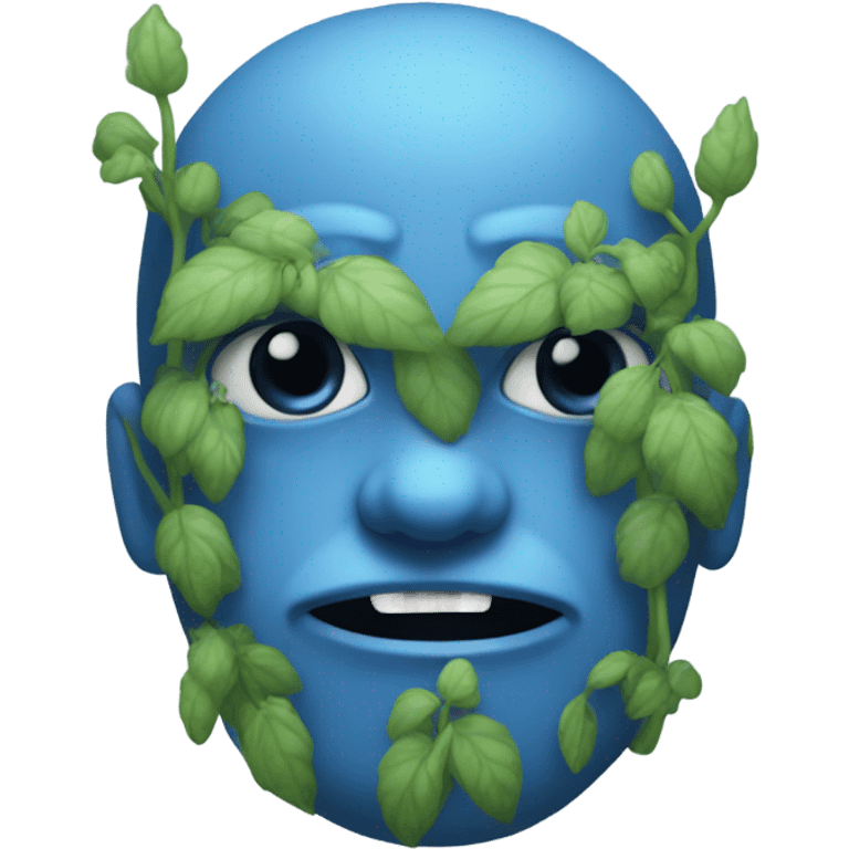 blue hydragena emoji