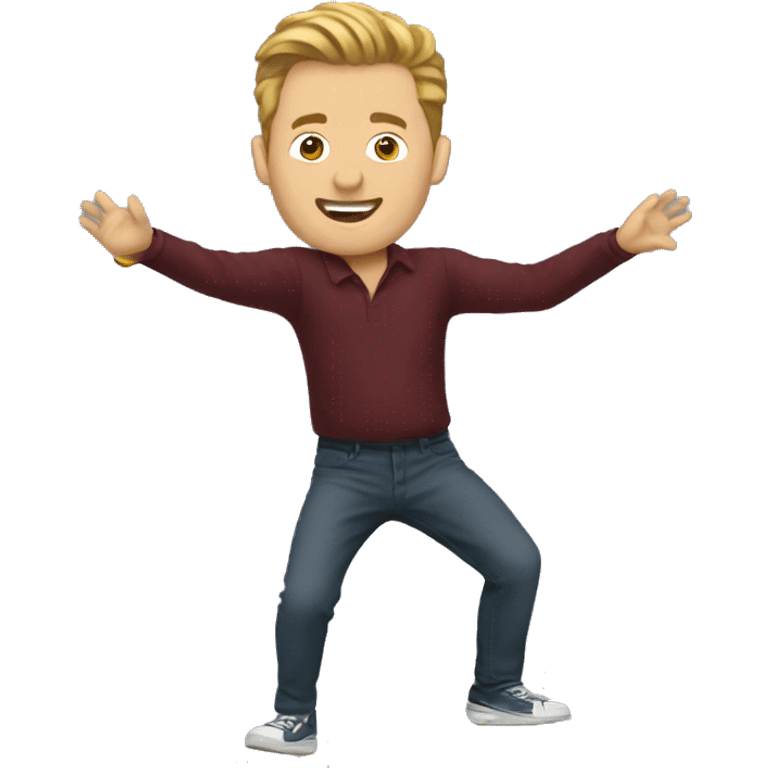 Elon dancing emoji