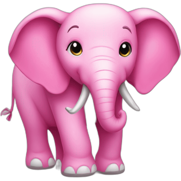 pink elephant emoji