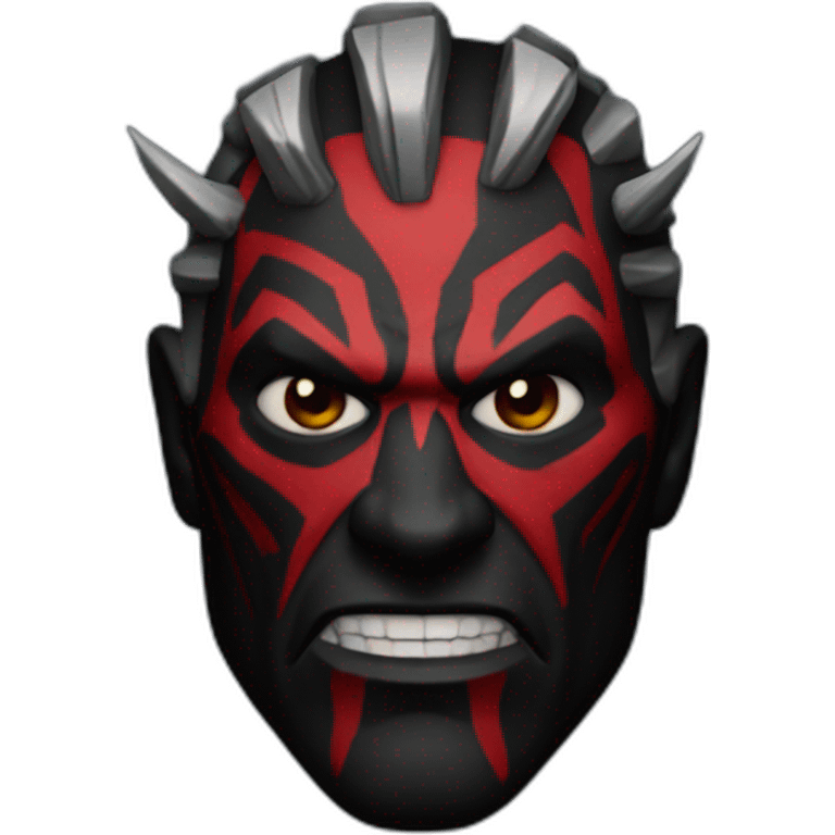 Dark maul emoji