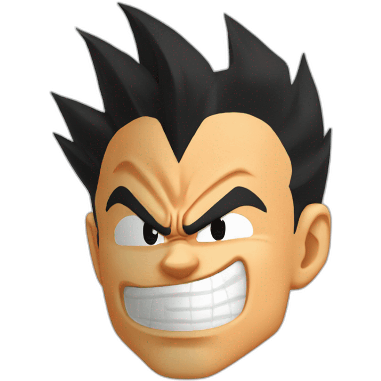 Goku vs vegeta emoji