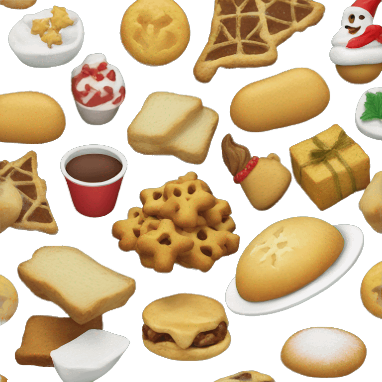 Christmas food emoji