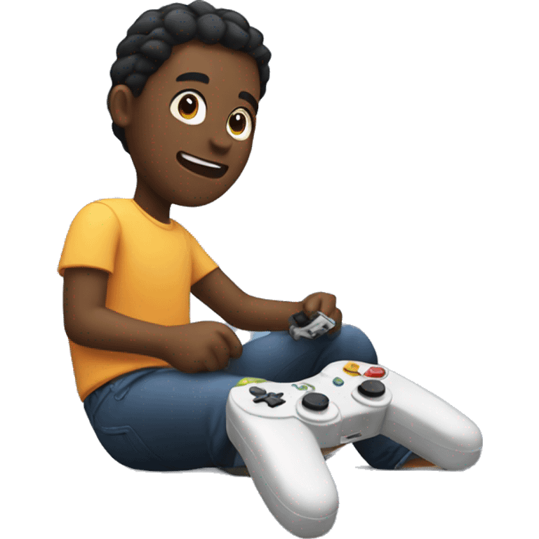 Playing video games  emoji