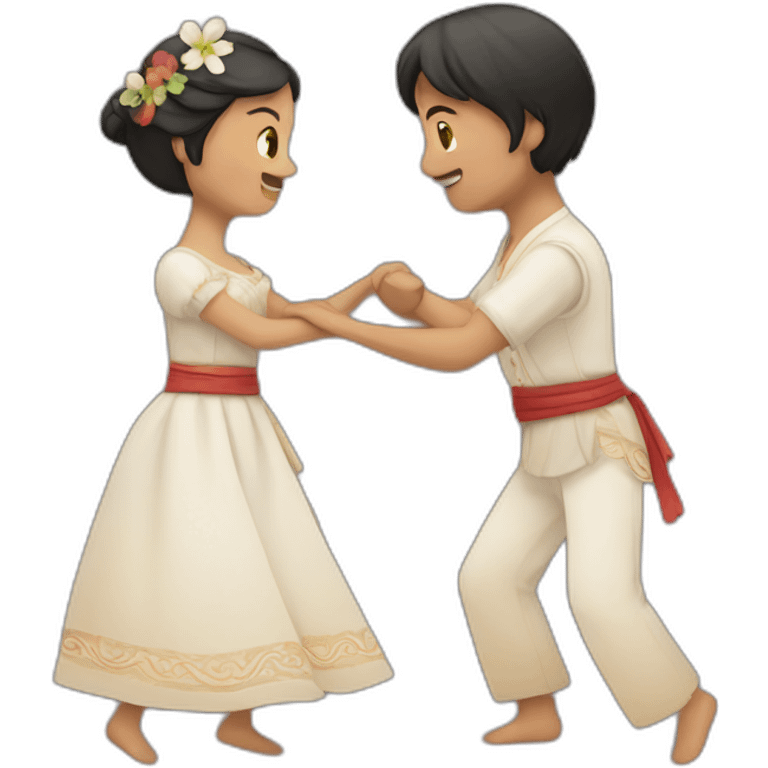 couple folk dance emoji