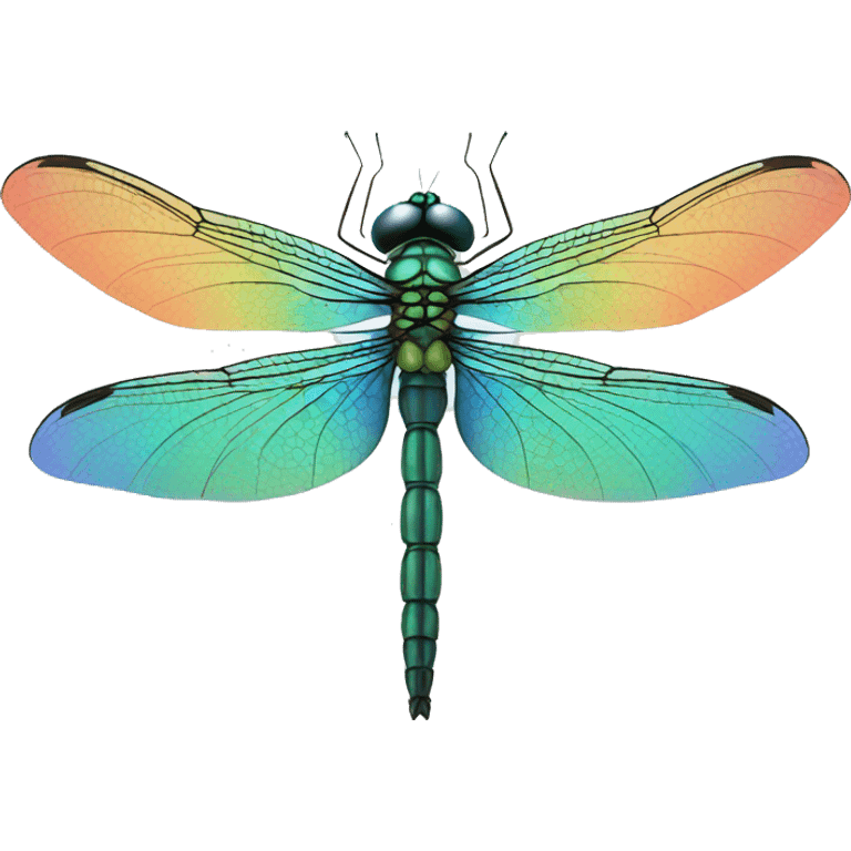 dragon fly front view emoji