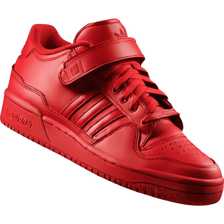 Adidas Forum Red Low emoji