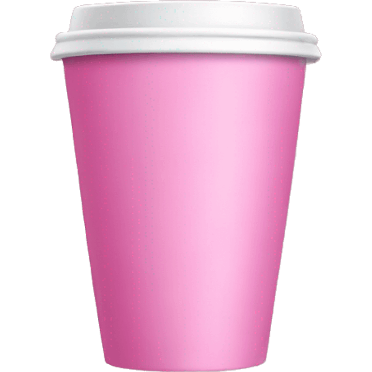 Pink cup emoji