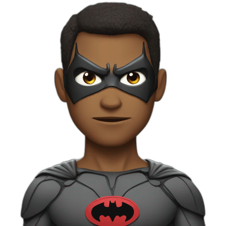 Batman as Spider-Man emoji