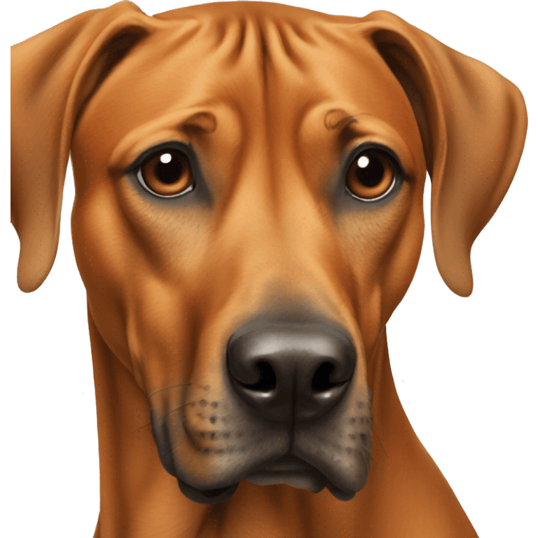 Rhodesian ridgeback emoji