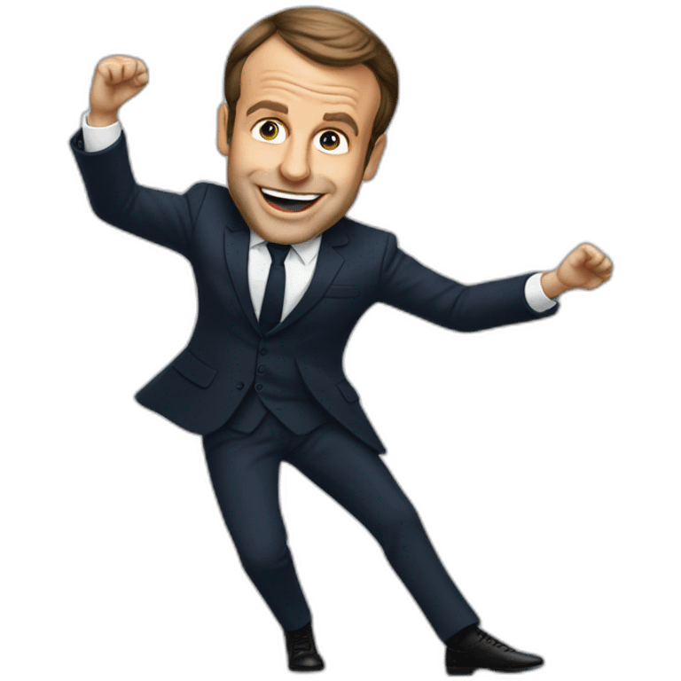 Macron qui danse quoiquouobeh emoji